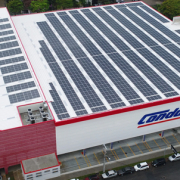 Maior usina solar em supermercado é inaugurada em Santa Catarina
