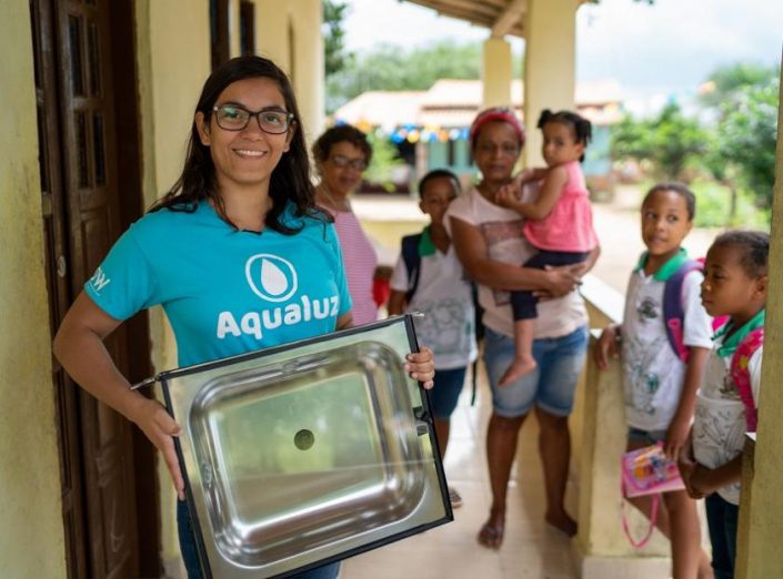 Brasileira-vence-prêmio-global-da-ONU solução solar para purificar água